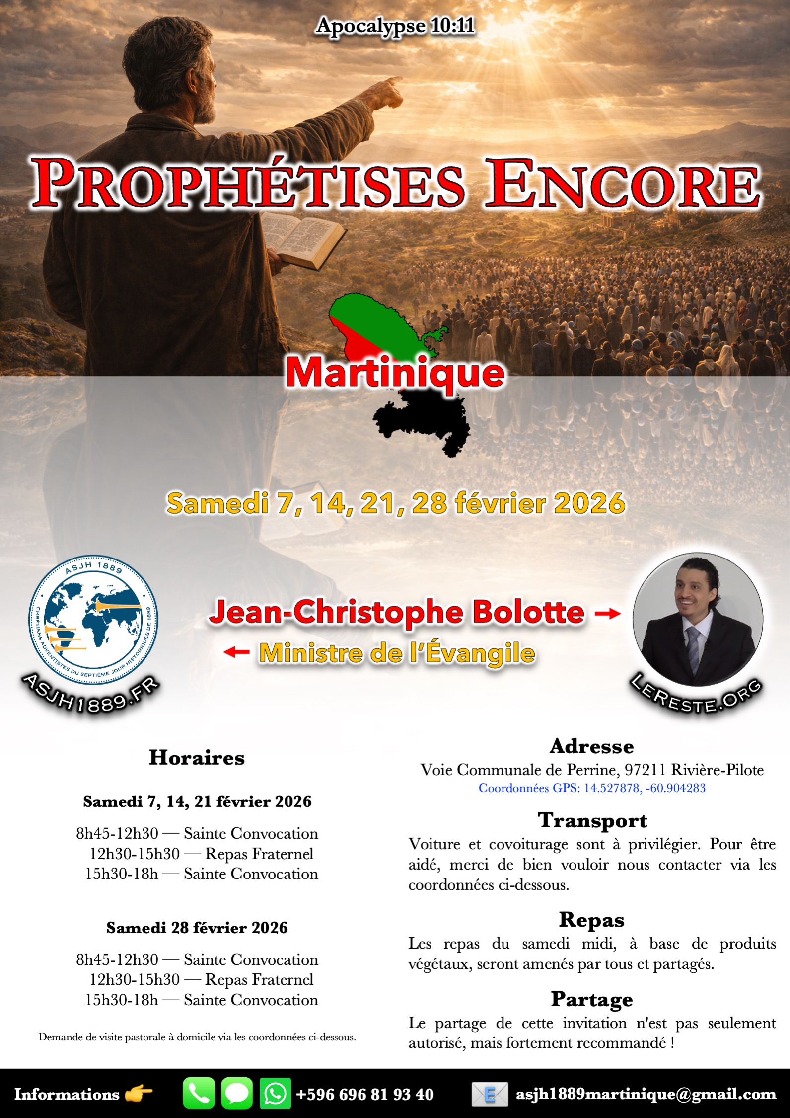 Martinique février 2026